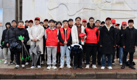 “传承雷锋精神，培育时代新人”——智机学院开展“雷锋月”东洲岛志愿清扫活动